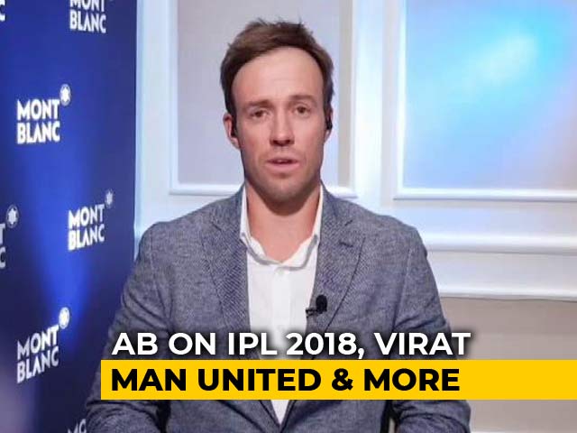 IPL 2018: It's Been A Very Disappointing Season, Says De Villiers