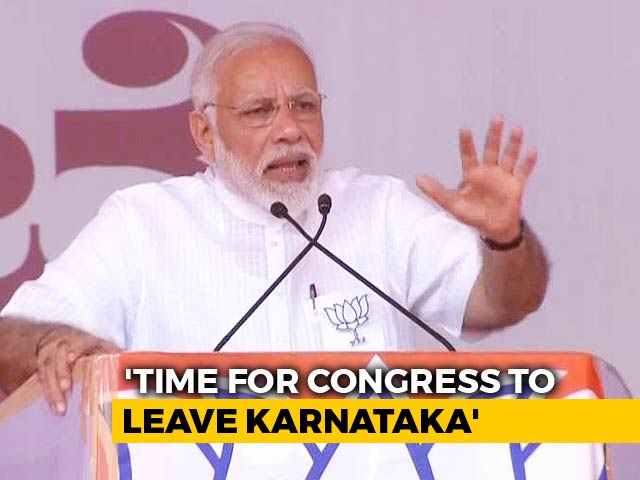 Congress Stands For Six Evils Or 6Cs, Says PM In Karnataka