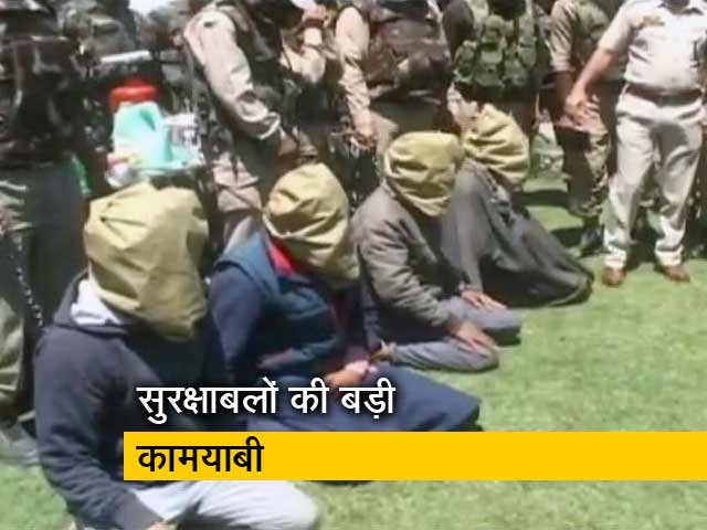 लश्‍कर के बड़े मॉड्यूल का भंडाफोड़, 6 आतंकी गिरफ्तार