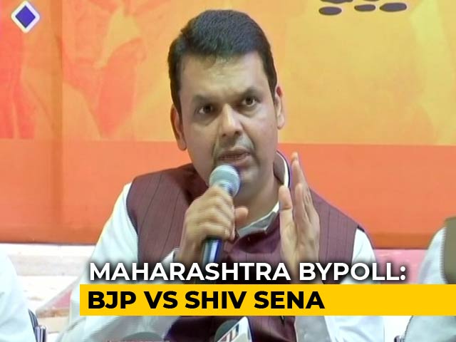 Video : Not Done, Says Devendra Fadnavis, In Clash With Sena Over Bypoll Ticket