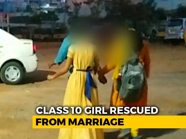 Video : Last-Minute Rescue As Parents Marry Off 15-Year-Old To Creditor In Hyderabad