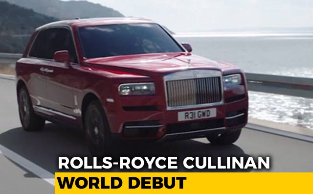 Rolls-Royce Cullinan SUV Makes World Debut
