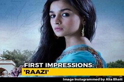 First Impressions Of Alia Bhatt's <i>Raazi</i> First Impressions Of Alia Bhatt's <i>Raazi</i>