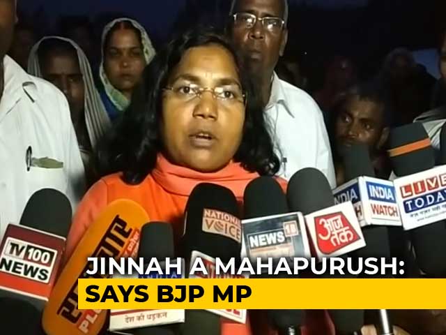 Video : Muhammad Ali Jinnah Was A "<i>Mahapurush</i> (Great Man)", Says BJP Parliamentarian