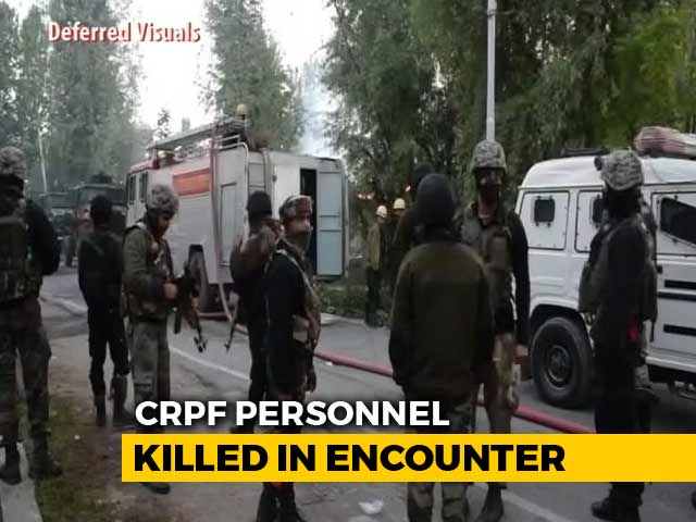 CRPF Jawan Killed In Encounter In Pulwama, Terrorists Escape