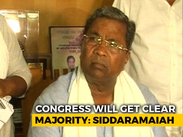 Siddaramaiah To NDTV On Needing JDS Help After Karnataka Exit Polls