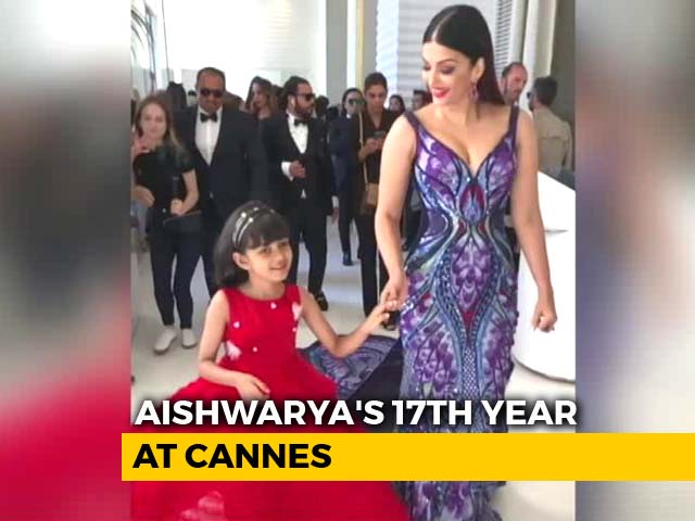 Cannes 2018: Watch Aishwarya And Aaradhya's Spectacular Entry