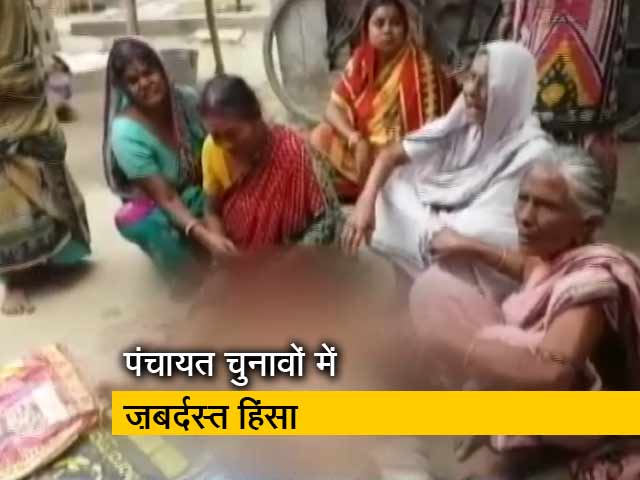 विपक्ष ने लगाए टीएमसी पर हिंसा के आरोप
