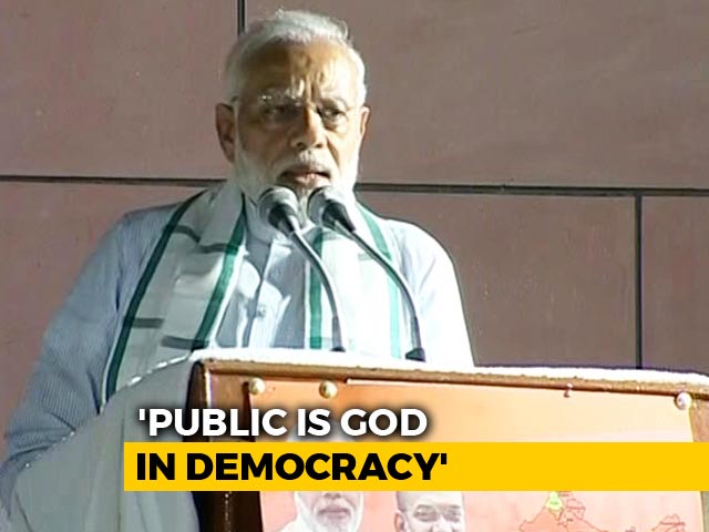 Video : The Victory Of Karnataka Is Exceptional, Unprecedented": PM Modi