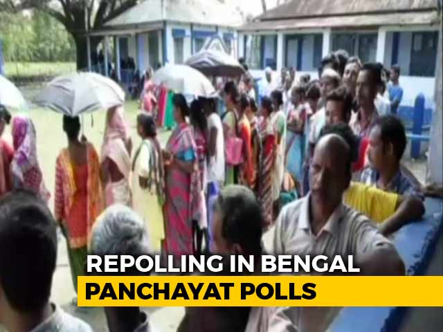 After Bengal Panchayat Election Violence, Re-Poll Under Way In 568 Booths