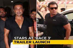 <i>Race 3</i> Trailer Launch: Salman, Bobby & Other Cast Members Arrive In Style <i>Race 3</i> Trailer Launch: Salman, Bobby & Other Cast Members Arrive In Style