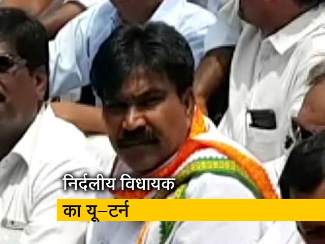 निर्दलीय MLA आर शंकर कांग्रेस-JDS कैंप में लौटे, कल BJP को दी थी समर्थन की चिट्ठी