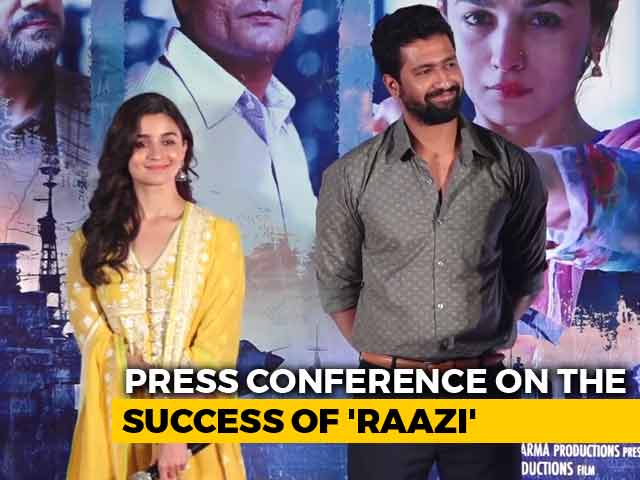 Alia Bhatt And Vicky Kaushal On The Success Of <i>Raazi</i>