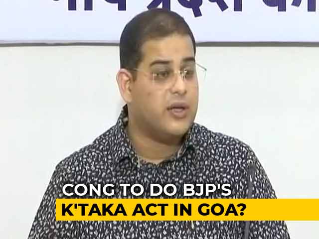 Video : We're Single Largest Too, Says Goa Congress Citing Karnataka Example