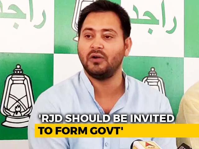 "Single Largest Is All? Why Not Our Party": Tejashwi Yadav On Karnataka