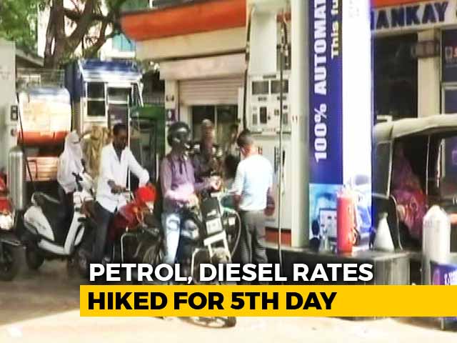 Petrol Diesel Rates Hiked For 5th Day, Set To Go Up Further?