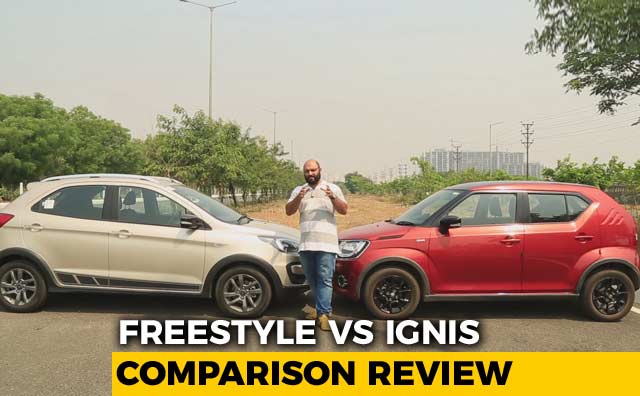 Video : Ford Freestyle VS Maruti Suzuki Ignis: Cross Hatchback Comparison Review | NDTV CarAndBike