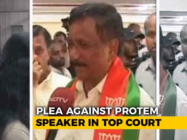 Video : Before Karnataka Trust Vote, Supreme Court To Decide On Interim Speaker