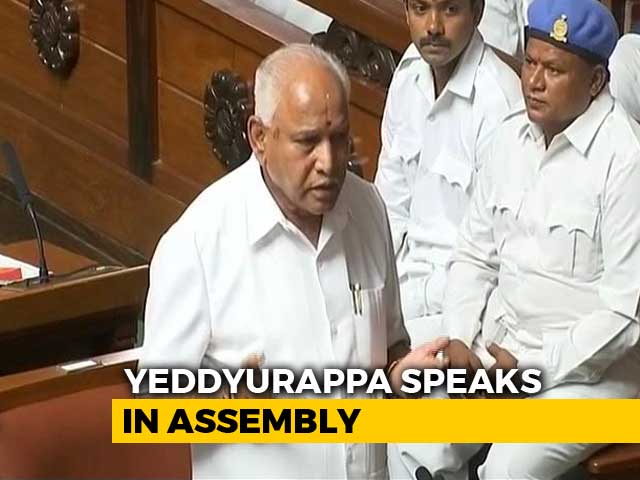 BS Yeddyurappa Quits As Karnataka Chief Minister Just Before Trust Vote