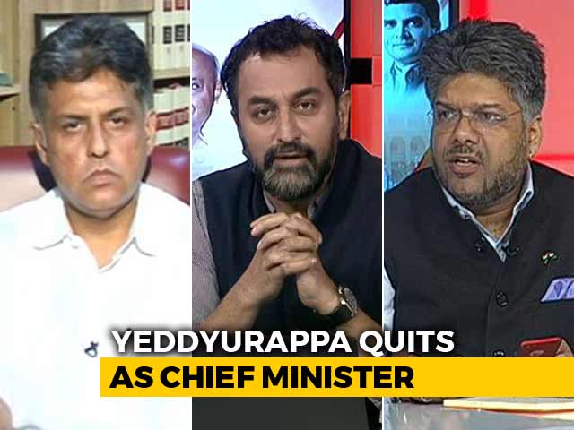 Video : Yeddyurappa Bows Out For Kumaraswamy: Karnataka Endgame?
