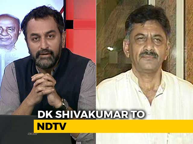 DK Shivakumar On Congress Efforts To Foil Defections In Karnataka