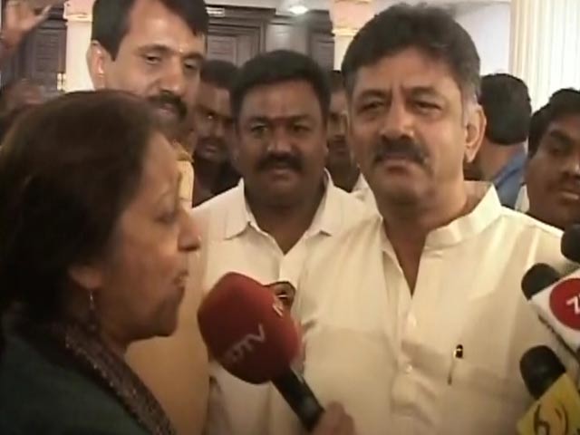 "My Magnetic Personality": DK Shivakumar On Bringing Back Missing Lawmakers