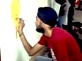 Video: Delhi paints for the girl child