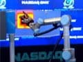 Video : Robot rings closing bell on NASDAQ, will it take over your job next?