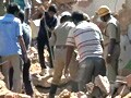 Video : Bangalore building collapses reportedly after catching fire, 3 dead