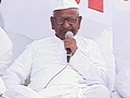 Video : Other than Samajwadi Party, I salute all MPs for support, says Anna Hazare