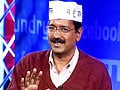 Video: With 28 seats, we did well. Now give us 40 seats: Kejriwal on NDTV