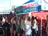 Henna tattooing, Indian flavour at Australian festival