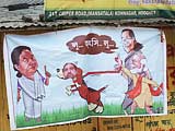 Video : A poster in Mamata Banerjee's Bengal that lampoons Election Commission