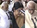 Video : PM Narendra Modi Leads Newly-Elected MPs as They Take Oath in Lok Sabha