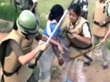 Video : 21 Injured in Assam-Nagaland Border as Protesters, Police Clash