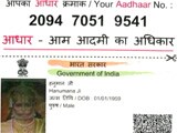 Video : An Aadhar Card for Lord Hanuman Delivered in Rajasthan