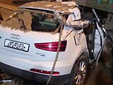Video : Speeding Audi SUV Crashes Into Truck in Delhi, 1 Dead, 2 Seriously Injured