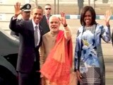 Video : ओबामा-मोदी के बीच हैदराबाद हाउस में 'वॉक एंड टॉक'