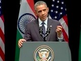 Video : भारत में धार्मिक असहनशीलता से गांधी आहत होते : ओबामा