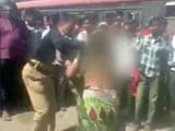 Video : Policeman Caught on Camera Thrashing Woman in Maharashtra's Jalgaon