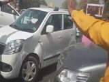 Video : Road Rage Caught on Camera: Woman Abused, Her Car Rammed Repeatedly with Innova