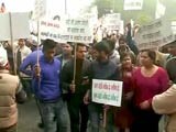 Videos : DDCA: अरुण जेटली के घर के बाहर 'आप' का प्रदर्शन