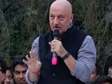Video : Those On Bail Are Not Olympic Heroes, Says Anupam Kher At JNU