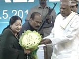 Video : Jayalalithaa Takes Sixth Oath As Chief Minister, Starts Term No 4