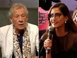 Video : A Compliment For Sonam Kapoor From Ian McKellen