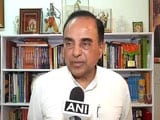 Video : After Rexit, Subramanian Swamy Targets Chief Economic Adviser Arvind Subramanian