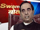 Video: Subramanian Swamy's 'Bol' Has An Opinion On Everything