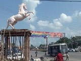 Videos : घोड़े 'शक्तिमान' की प्रतिमा लगा कर हटाई गई