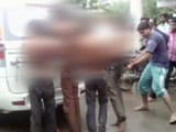 Video : 4 Stripped, Tied To Car, Beaten In Gujarat By Alleged Cow Vigilantes