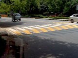 Videos : दिल्ली में पहला 3 D स्पीड ब्रेकर